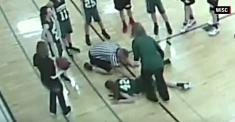 Teen Slides On Basketball Court, Impaled With Wood [VIDEO]