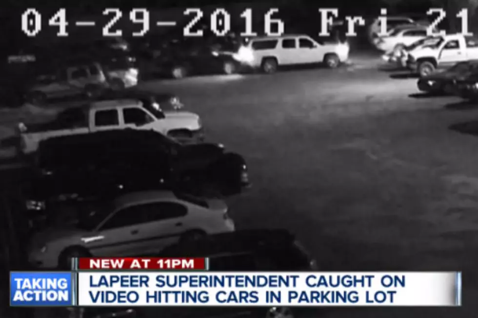Lapeer Schools Superintendent Caught on Camera Causing Vehicle Damage [VIDEO]