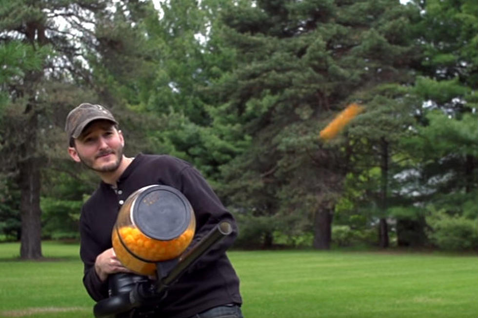 How To Make A Cheese Ball Machine Gun [VIDEO]