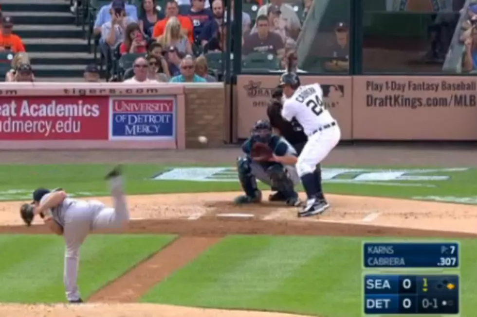 Miggy Launched One All The Way To Adams Street Last Night [VIDEO]