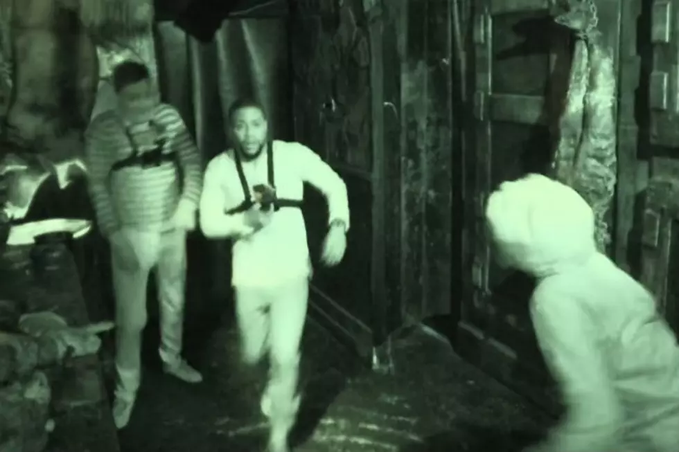 Jimmy Fallon And Kevin Hart Go To A Haunted House [VIDEO]