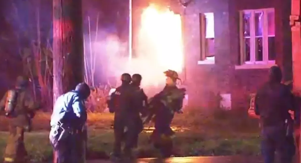 Gunman Barricaded Himself In A House Before Setting It On Fire [VIDEO]