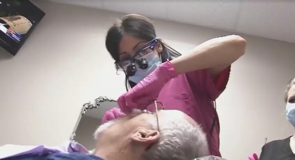 Cancer Patient Receives New Dentures Donated From Dentist [VIDEO]