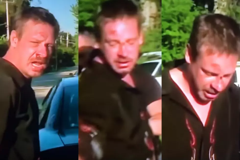 Guy Belts Out Pearl Jam’s “Even Flow” While Getting Arrested [VIDEO]