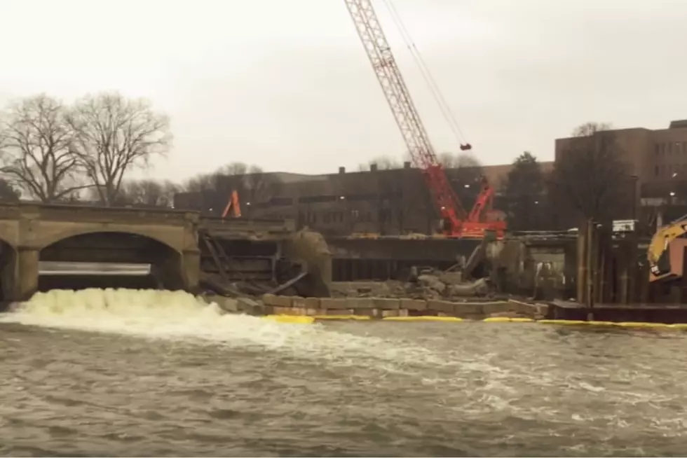 Crews Begin Demolition of Hamilton Dam in Downtown Flint [VIDEO]