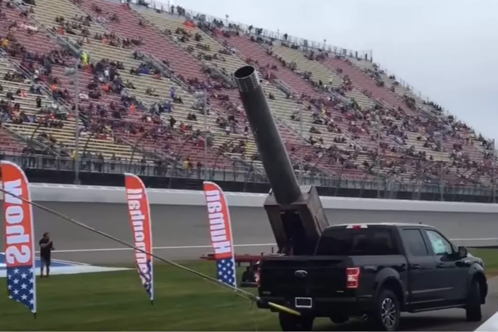 Human Cannonball Performer Launched at MIS [VIDEO]