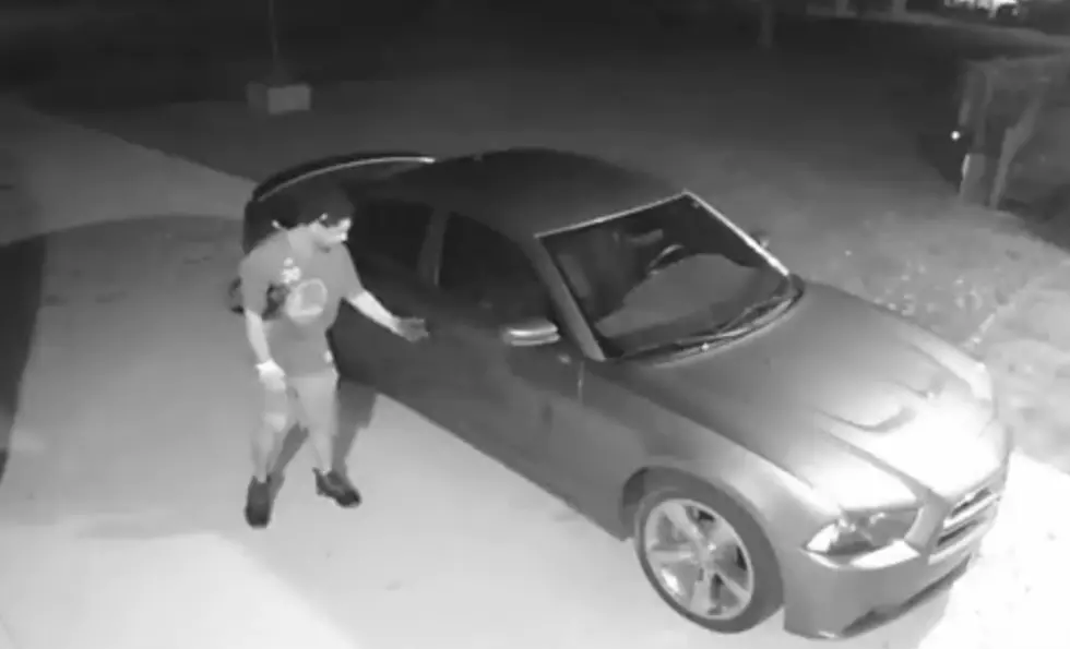 Thief Caught On Camera Attempting To Break Into Cars In Burton