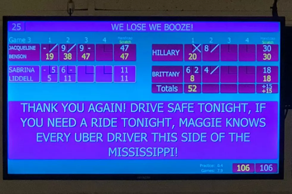 Monroe Has Too Much Fun With The Screens At Bowling