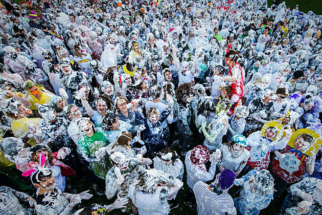 University Carries On Shaving Cream Party Tradition