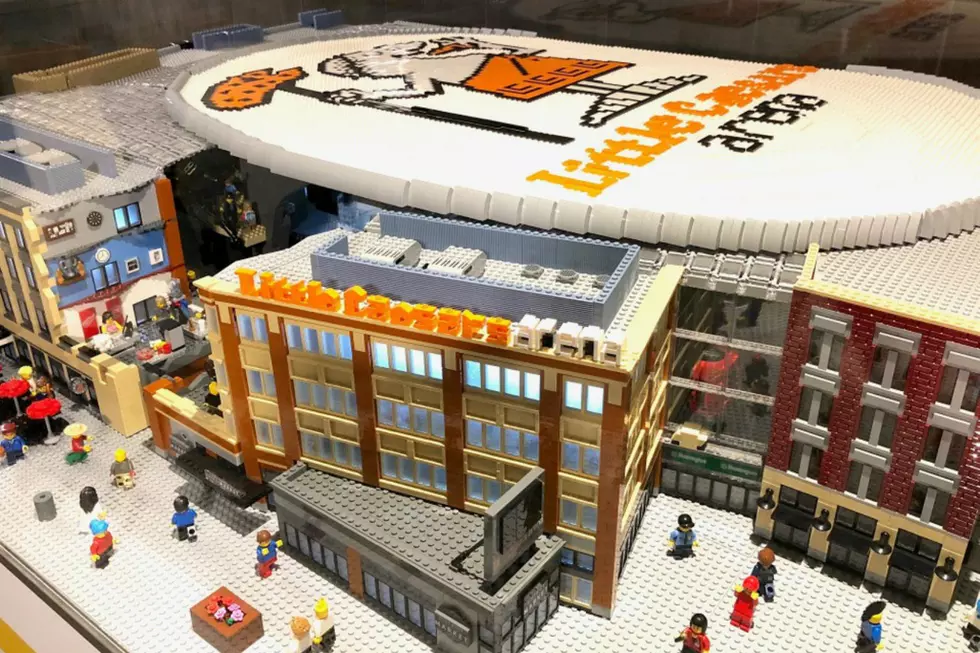 Watch the Construction Of LEGO Little Caesars Arena… All 30,000 Bricks [VIDEO]
