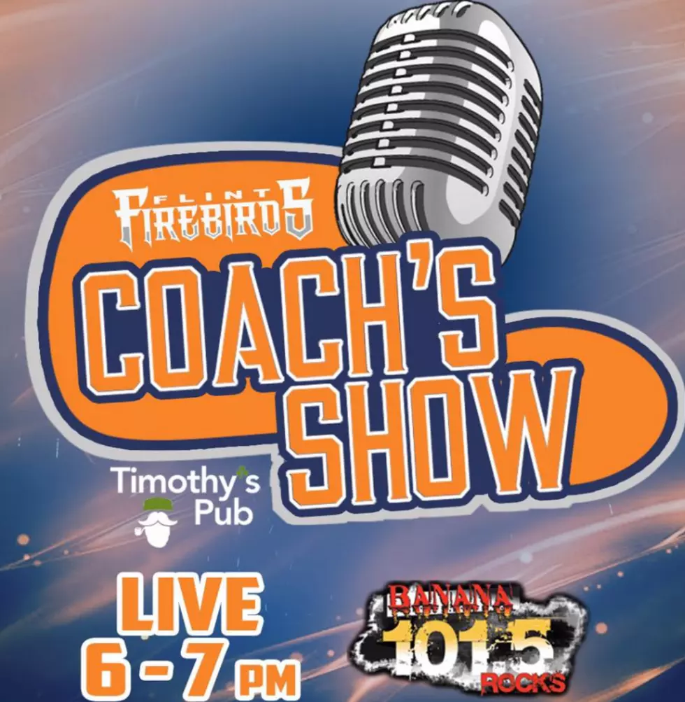 Join Banana 101.5 For The Flint Firebirds Coach’s Show Tonight At Timothy’s Pub