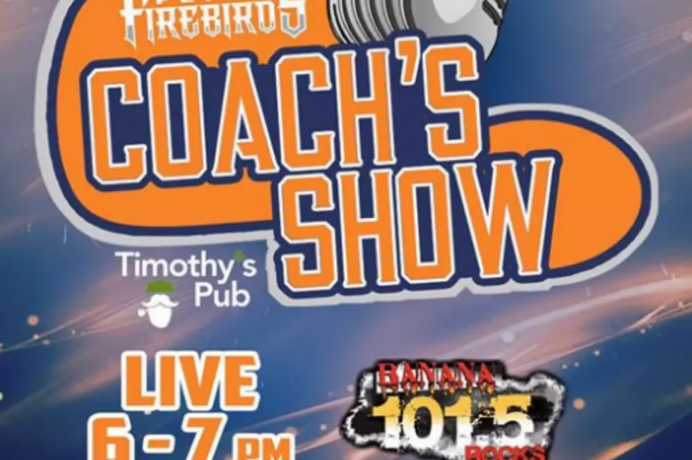 Join Banana 101.5 At Timothy&#8217;s Pub Tonight For The Flint Firebirds Coach&#8217;s Show