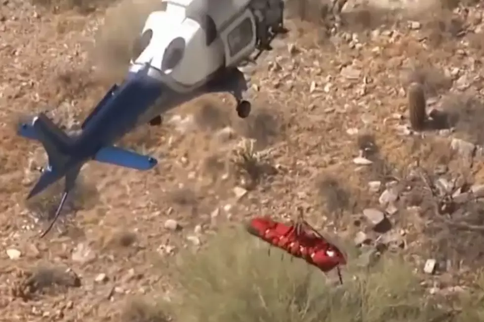 Woman Being Rescued By Helicopter Spins Uncontrollably In Air [VIDEO]