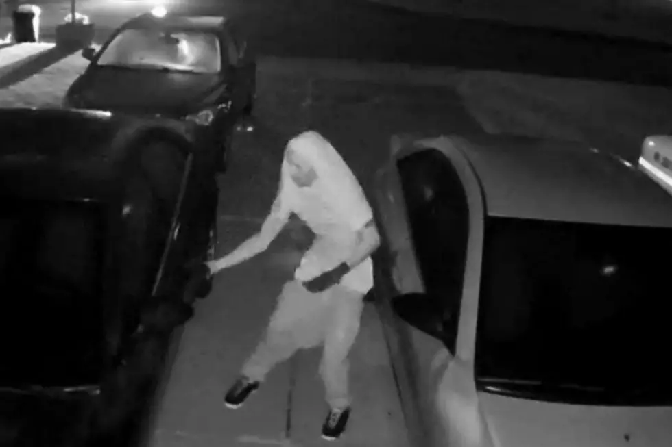 ‘Cornholio’ Thief Caught On Camera Breaking Into Car In Kearsley School District [PICS]