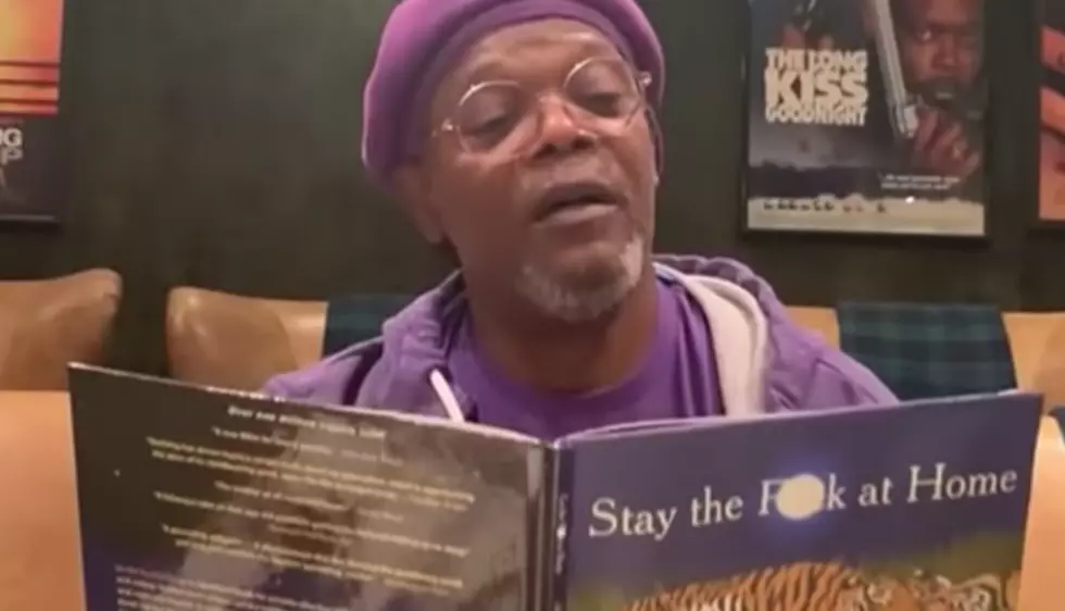 Samuel L. Jackson Reads ‘Stay The  F— At Home’ [VIDEO]