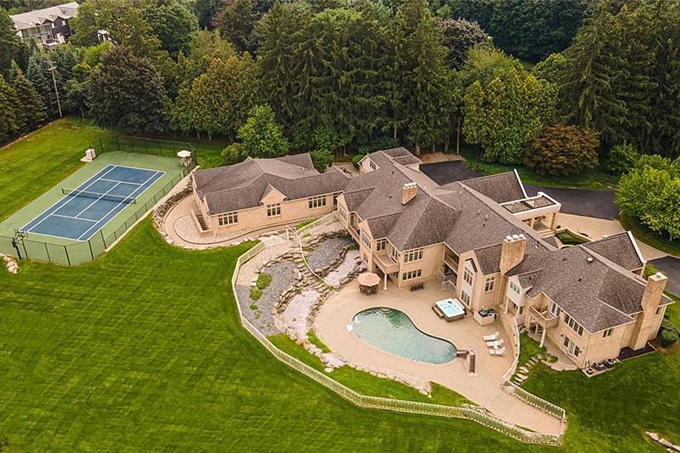 This Bloomfield Hills Home is Huge, It Even Has a Killer Indoor Basketball Court