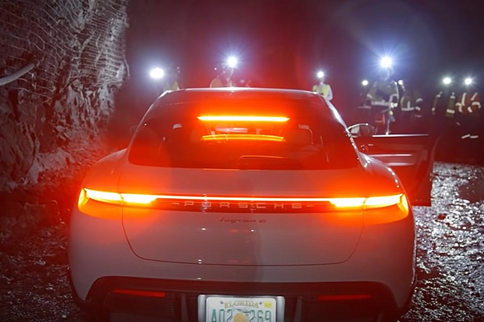 Electric Porsche Sets World Record in Northern Michigan Mine