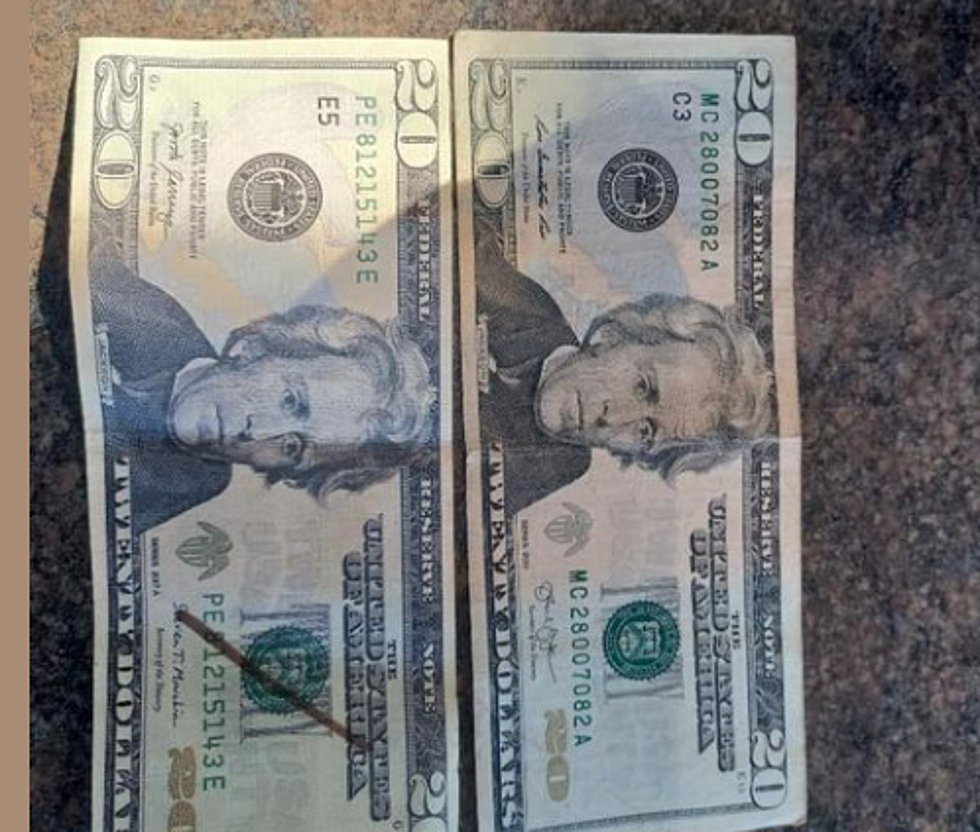 Warning About Counterfeit Bills Posted On Lapeer Facebook Page