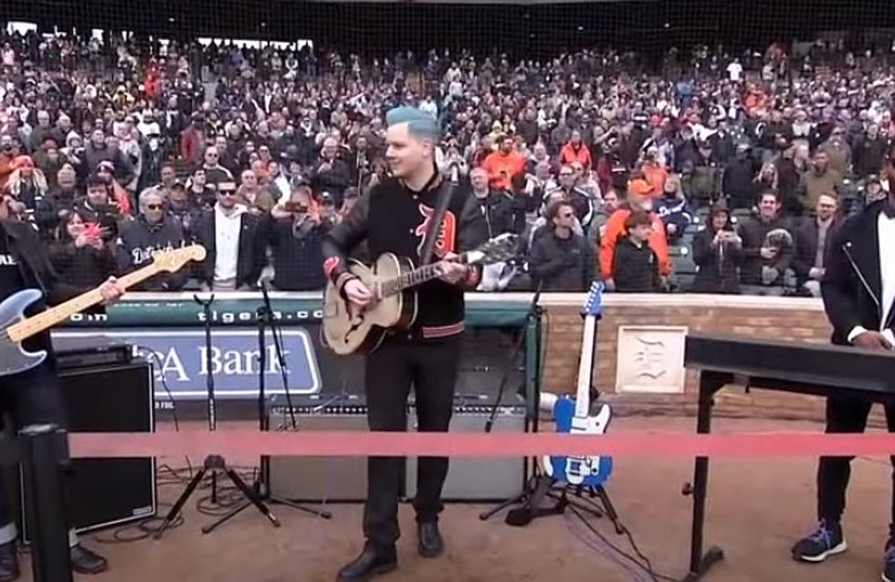 Jack White Rocks National Anthem At Detroit Tigers’ Home Opener