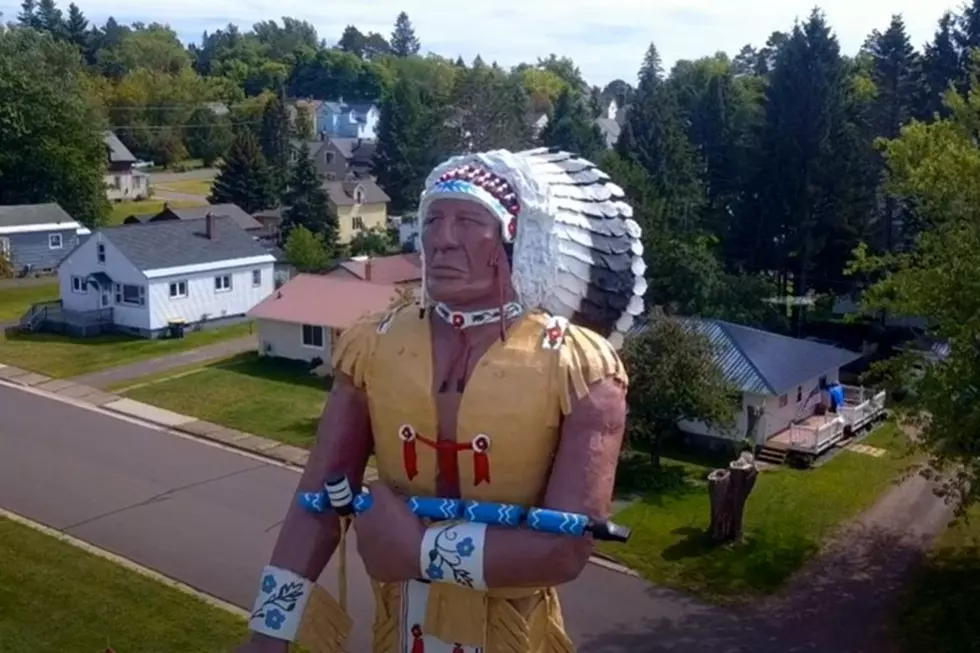 Weird Michigan Finds- World&#8217;s Tallest Native American