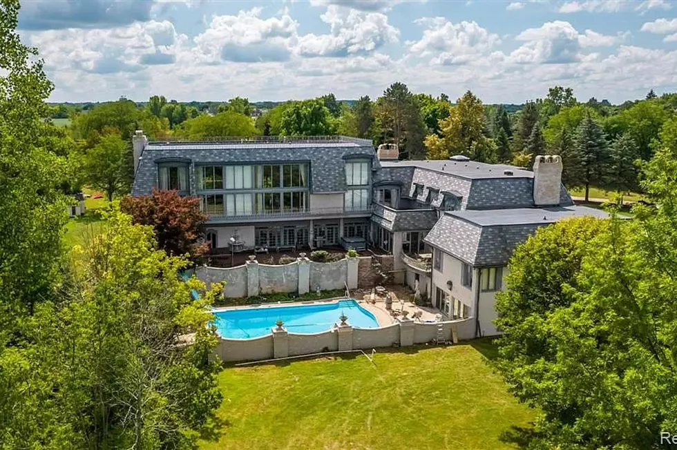 This Massive Mansion in Grand Blanc is Back on the Market