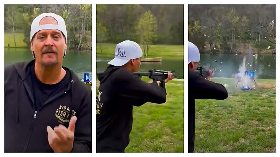 Michigan’s Kid Rock Shoots Bud Light Cases In Now Viral Video