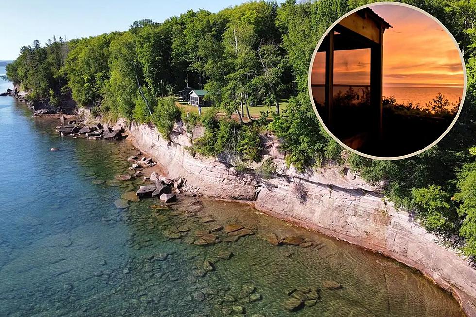 Tiny Airbnb Sits on a 50-Foot Cliff Overlooking Lake Superior