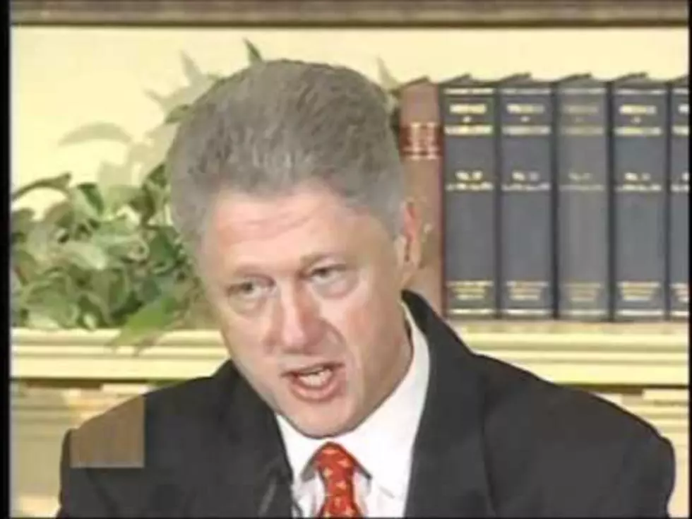 In Honor of President’s Day, One of my Favorites:  President Clinton