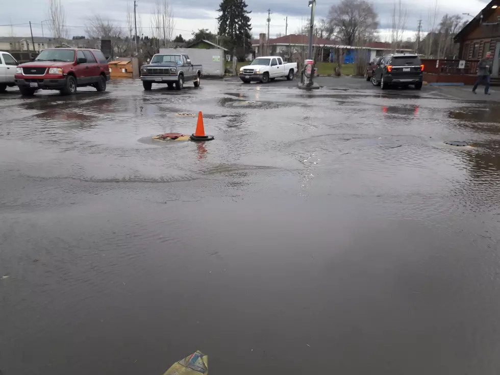 Flood Waters Cause 40th and Fruitvale To Remain Closed In Yakima