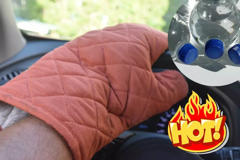 HOT TIP: Don't Leave Water Bottles in a Hot Car!