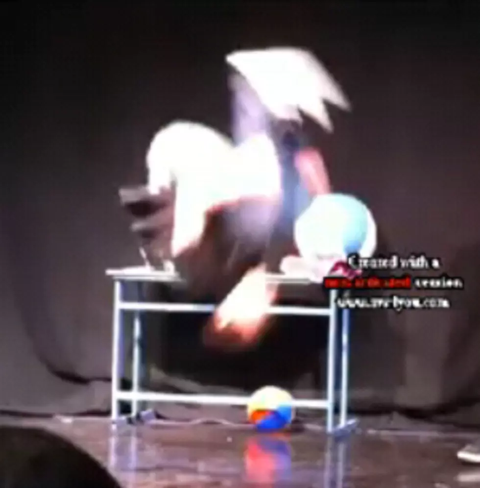 Breakdancer Tries Backflip and Lands on Head [Video]