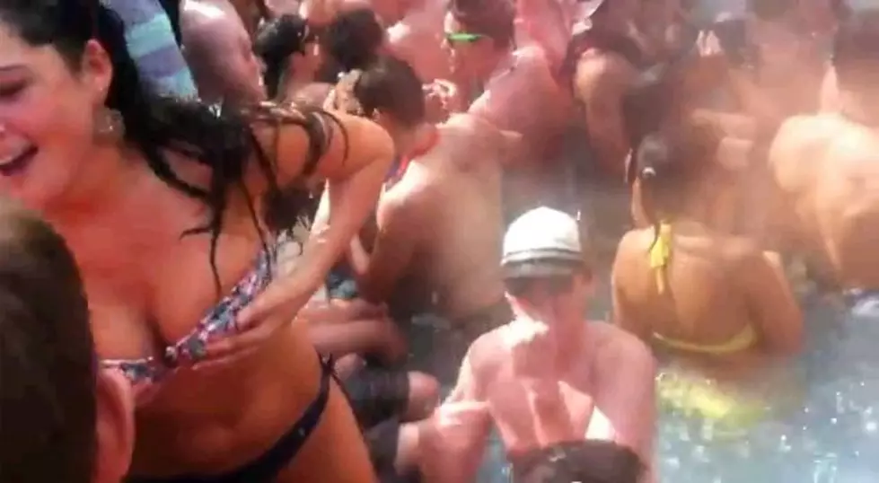 College Back To School Pool Party Gets Out Of Control [Video]