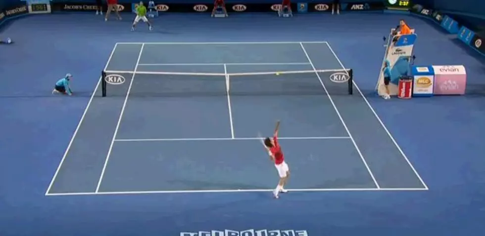 Ball Boy Steals The Spotlight At Federer Vs Nadal [Video]