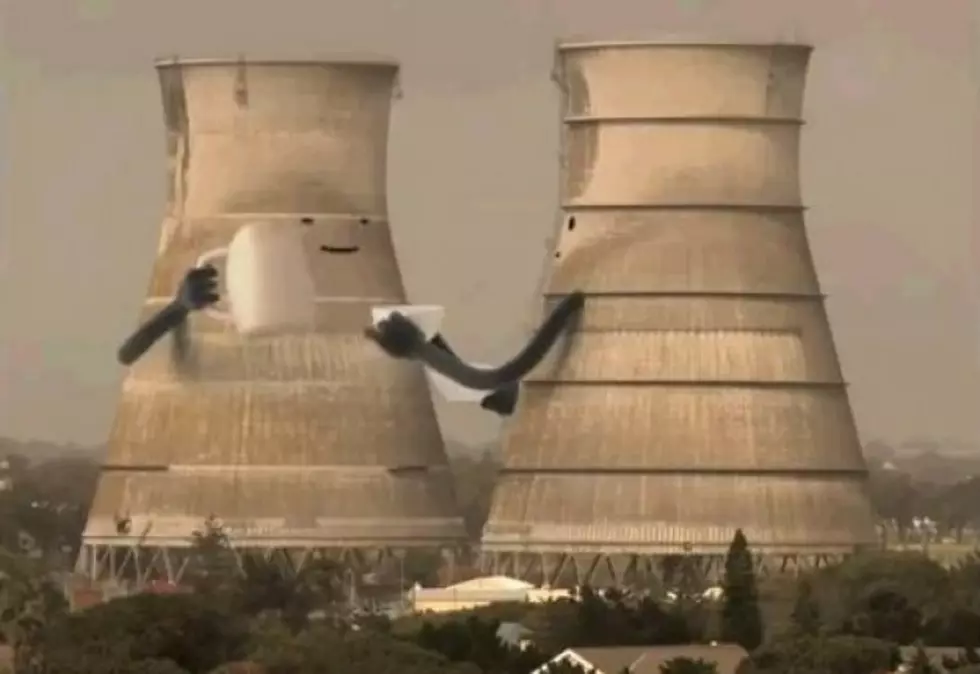 These Nuclear Cooling Towers Never Even Saw It Coming [Video]
