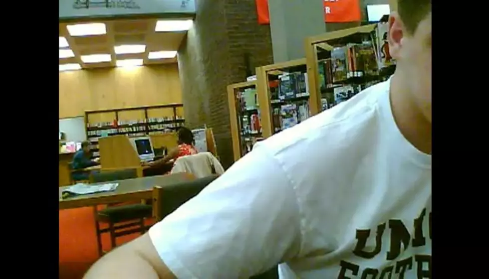 Lady Goes Crazy In New York Library [Video]