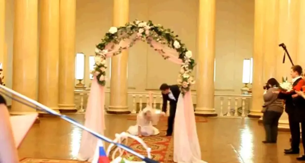 Here Comes The Bride, With No Bottoms [Video]