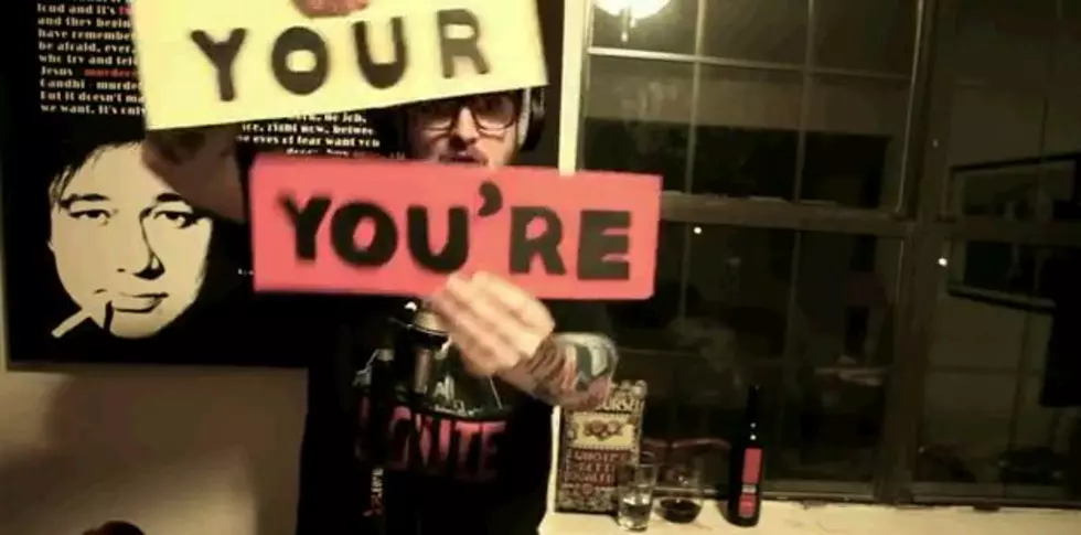 Mac Lethal Uses Gotye To Teach &#8220;You&#8217;re Versus Your&#8221; [Video]