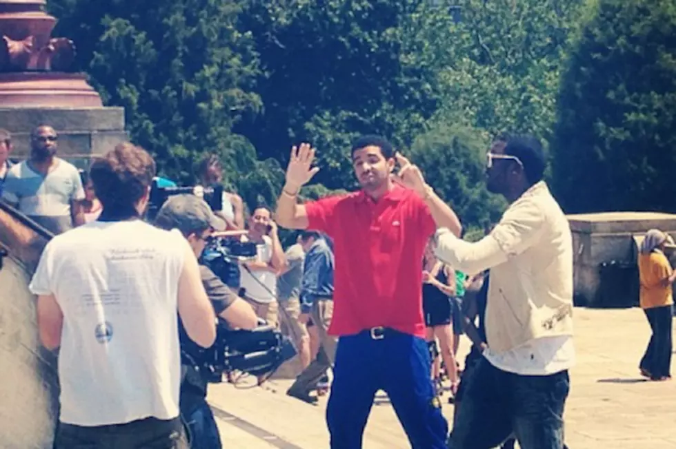 Drake And Meek Mill Shoot ‘Amen’ Video In Philly [Pics & Video]