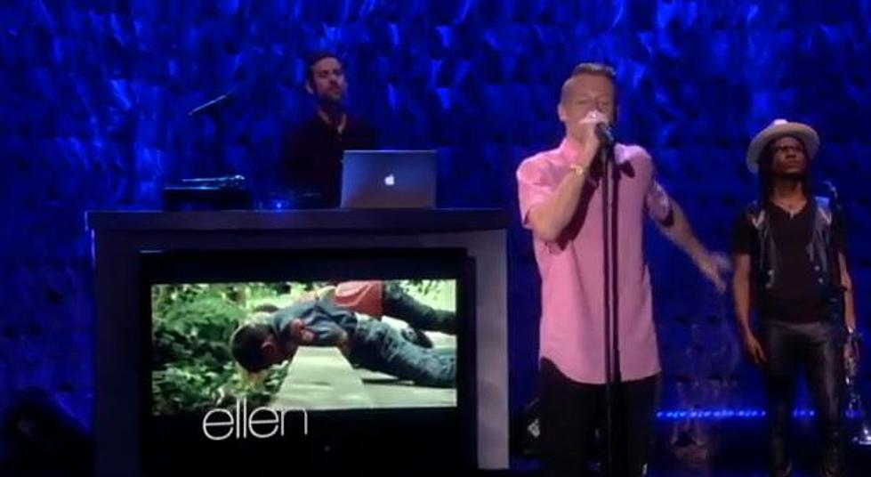 Macklemore Brings Ellen’s Audience To Their Feet With ‘Same Love’ [Video]