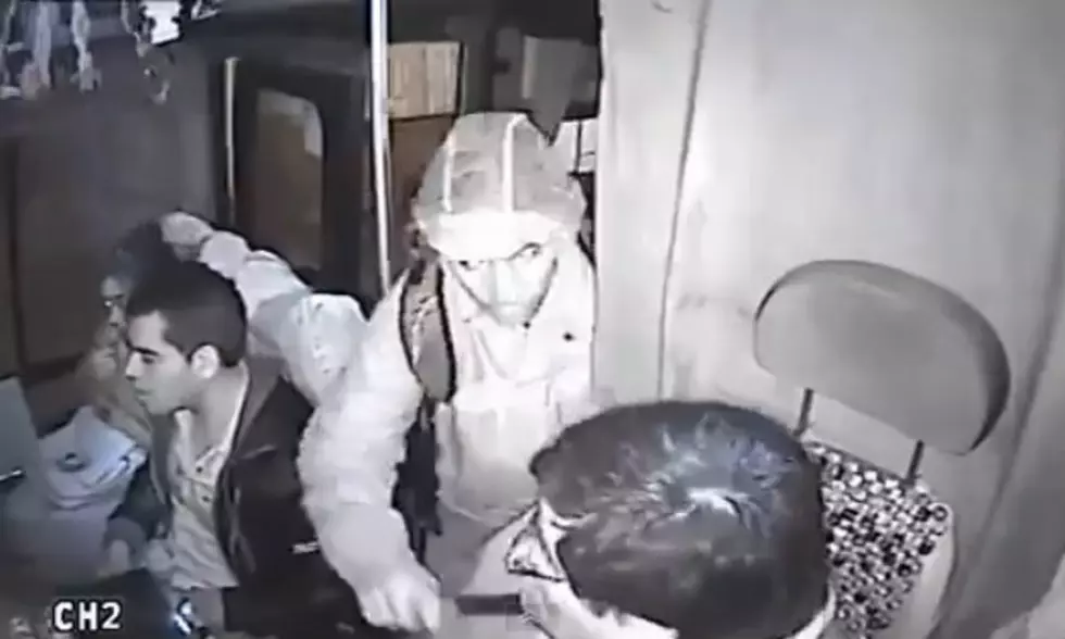 Man With A Knife Attempts To Rob A Bus Driver And Gets A Prompt Beatdown [Video]