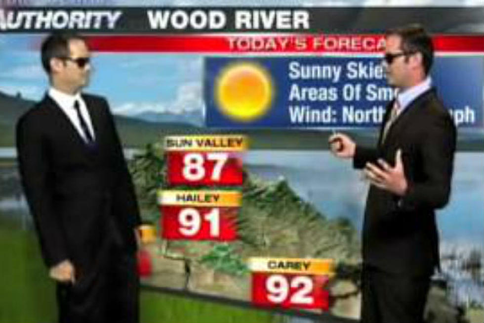 Weatherman Raps Forecast With His Clone [VIDEO]