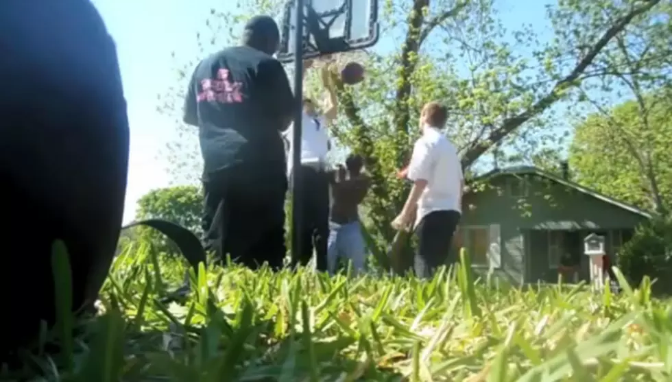 Possible Mormon Missionaries Surprise Black Guys in a Street Basketball Game