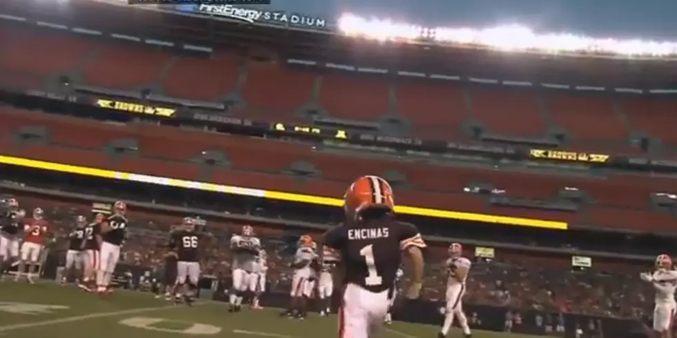 5 Year Old Cancer Survivor, Ryan Encinas, Scores A Touchdown For The Cleveland Browns [Video]