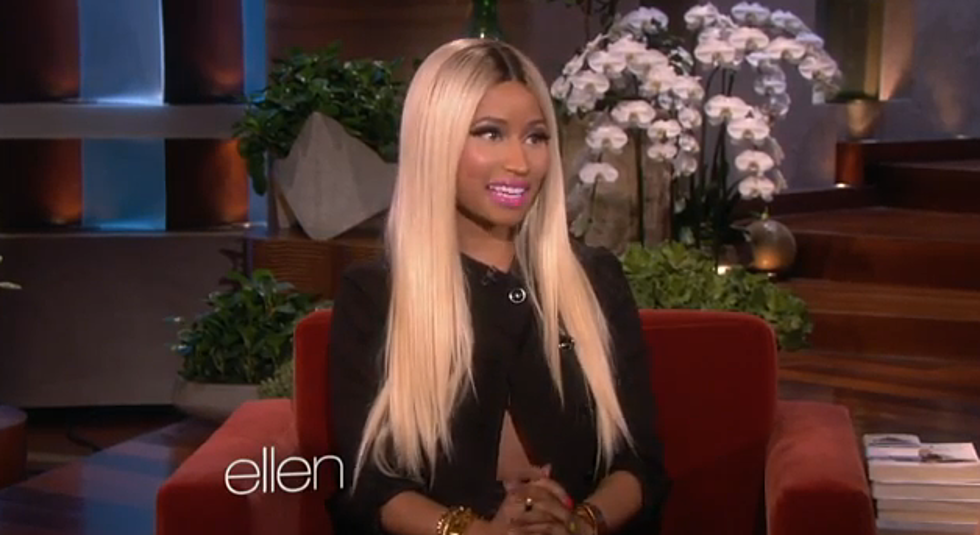 Ellen Offers Nicki Minaj A Bra To Help Contain Her Girls [Video]