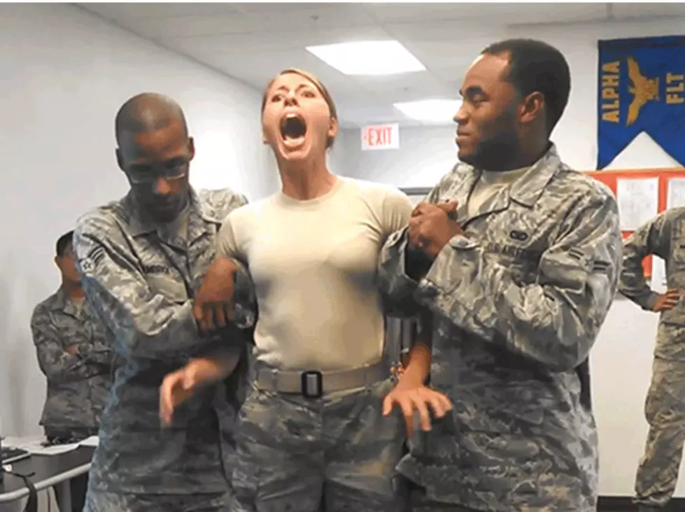 U.S. Airman Gets Tasered and Aides Feel the Shocking Pain