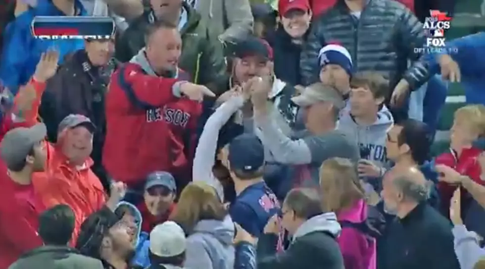 Watch A Red Sox Fan Rip A Tigers Homerun Ball From A Womans Hands To Throw It Back [Video]