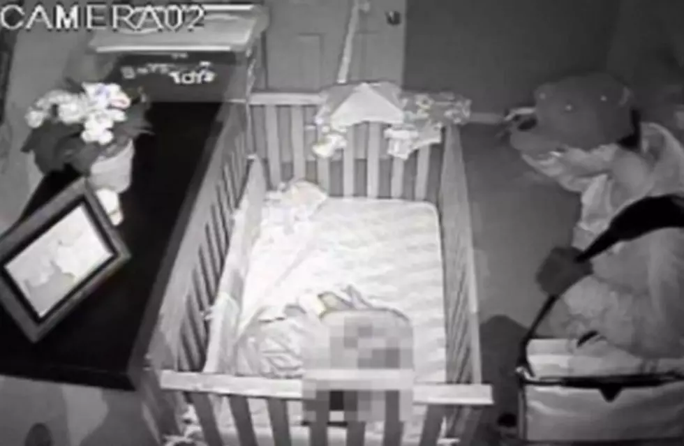 Parents Worst Nightmare Caught On Camera As Robber Stands Over Baby Crib [Video]