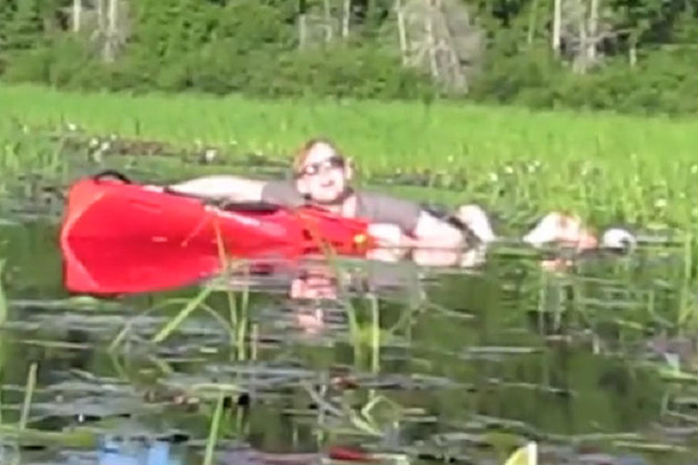 Max Cries For Help As His Kayak Sinks In The Marsh [Video]