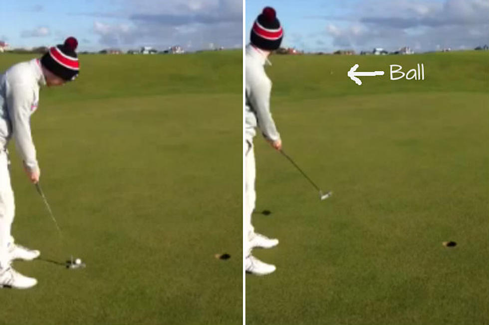 Man Makes The Most Amazing Three Foot Putt Ever [Video]