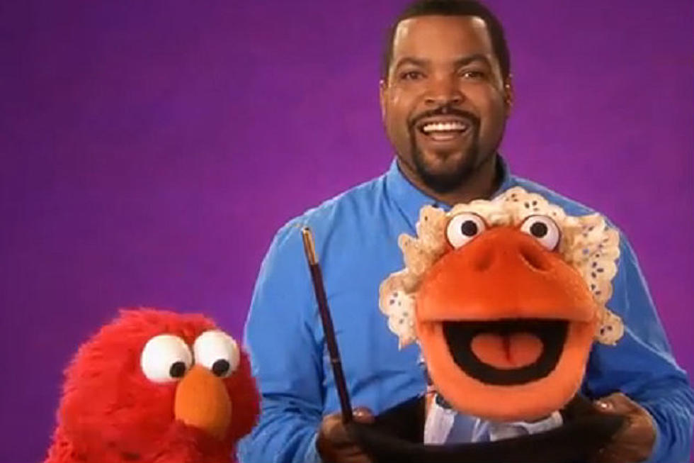 Ice Cube Magically Teaches Elmo A New Word [Video]